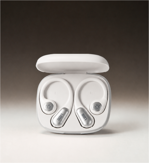 White earphone